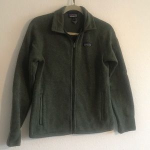 Patagonia Green NWOT Knit Jacket - S